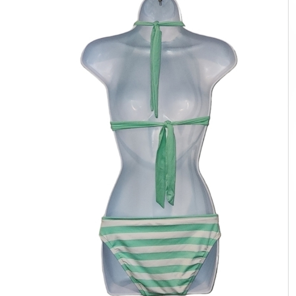Mossimo Striped Halter Bikini - image 3